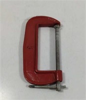 Large Red C-Clamp