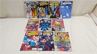 10 SUPERMAN COMICS 501,543,550,551,552