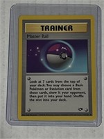 Pokemon Master Ball 116/132 Gym Challenge