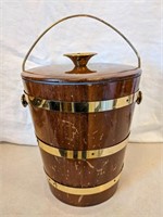 Vintage Wooden Ice Bucket