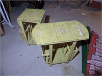 Vintage Drop Leaf End Tables/Magazine Stands