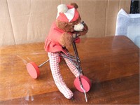 Vintage Bear on Trike Toy