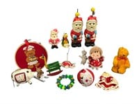 Vintage To Modern Christmas Ornaments, Santa’s