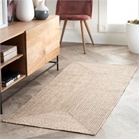 nuLOOM Wynn Braided Indoor/Outdoor Runner Rug, 2'