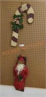Primitive style Christmas wall hanging Decor lot