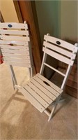 Set of (2) Jordan Manufacturing folding chairs