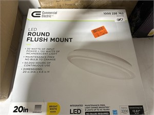 Commercial electric led pound flush mount