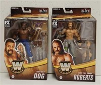 (2) WWE "WW" Legends Wrestling Figures