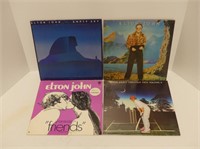 4 ELTON JOHN RECORDS