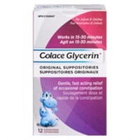 Colace Original Glycerin Suppositories for