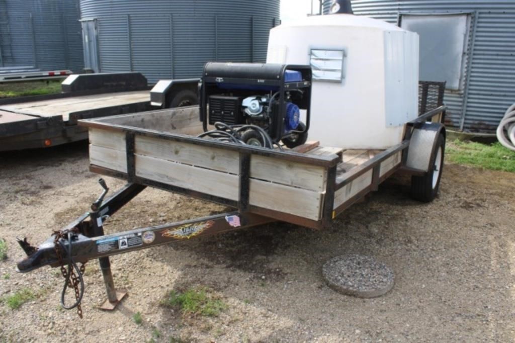 H&H 7'x12' Utility Trailer NO TITLE FOR FARM USE O