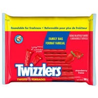 TWIZZLERS Strawberry Twists Candy, 680g BB