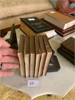 FIVE ANTIQUE BOOKS BY WILLIAM THACKERAY