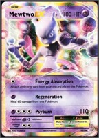 Oversized Jumbo - MEWTWO EX, 52/108 - Pokemon - NM