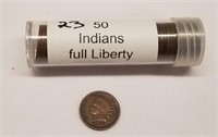 50 Indian Cents F