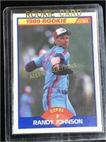 1989 RANDY JOHNSON SCORE ROOKIE CARD #645