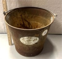 Vintage metal pail