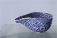 Pap Feeder - Blue White China 1800's