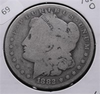 1882 O MORGAN DOLLAR G