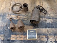 Antique Country House Bell Chime/Hooked Weights