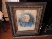 Early Framed Child Print