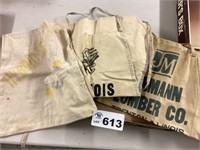 LUMBER APRONS AND FEEDSACK