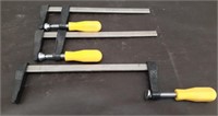 Set of 3 Columbian 8.5" F Clamps