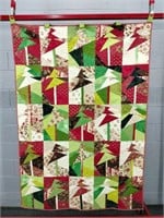 Wall Decor Quilt W Tabs Home Made By Machine