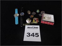 Watches, Brooches & More