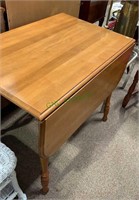 Small size kitchen dining table with two side