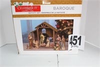 Baroque Nativity Set (New) (U241)