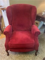 Red Wingback Chair