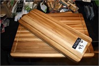 {lot} Teak Wooden Cutting Boards