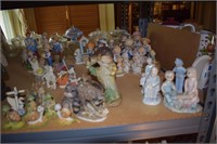 Large Lot of Ceramic Figurines