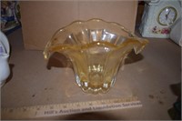 Heavy Glass Art Vase