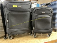 2-piece Samsonite soft sided luggage (damaged)