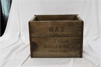OLD FASHIONED ROOT BEER CRATE LORAIN OHIO