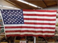 Large Cotton American Flag 8x5