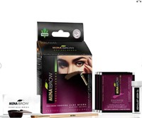 Dark Brown Brow Henna DIY Kit