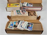 4) 1980'S TOPPS & DONRUSS BASEBALL CARD SETS