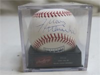 Signed Baseball Juan Marichel Hall of Fame w/  PSA