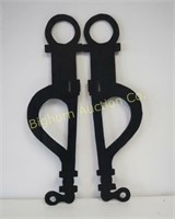 *Hand Crafted Decor Silhouette Bridle Bit Shanks