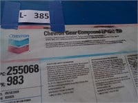 55 GAL BARRELL OF CHEVRON GEAR OIL EP ISO 150