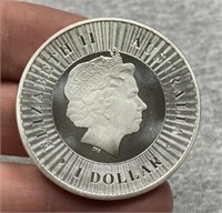 2017 .999 Silver Austrailia Silver Dollar