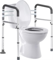 Toilet Safety Rails, Adjustable Frame (300 LB)