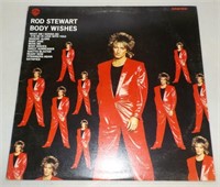 Rod Stewart Body Wishes Vinyl LP Record