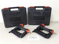 2 Banks 18-Gauge Brad Nailers - See Desc (No Ship)