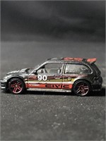 Hotwheels Honda Civic #90 EF G47 2013  Mattel