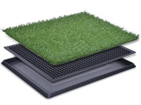 DOG GRASS PEE PAD WITH TRAY ARTIFICIAL GRASS FOR