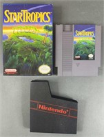 1990 Nintendo NES Star Tropics Videogame In Box